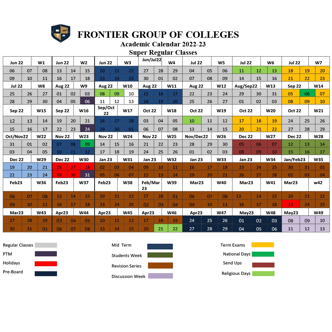 Academic Calendar